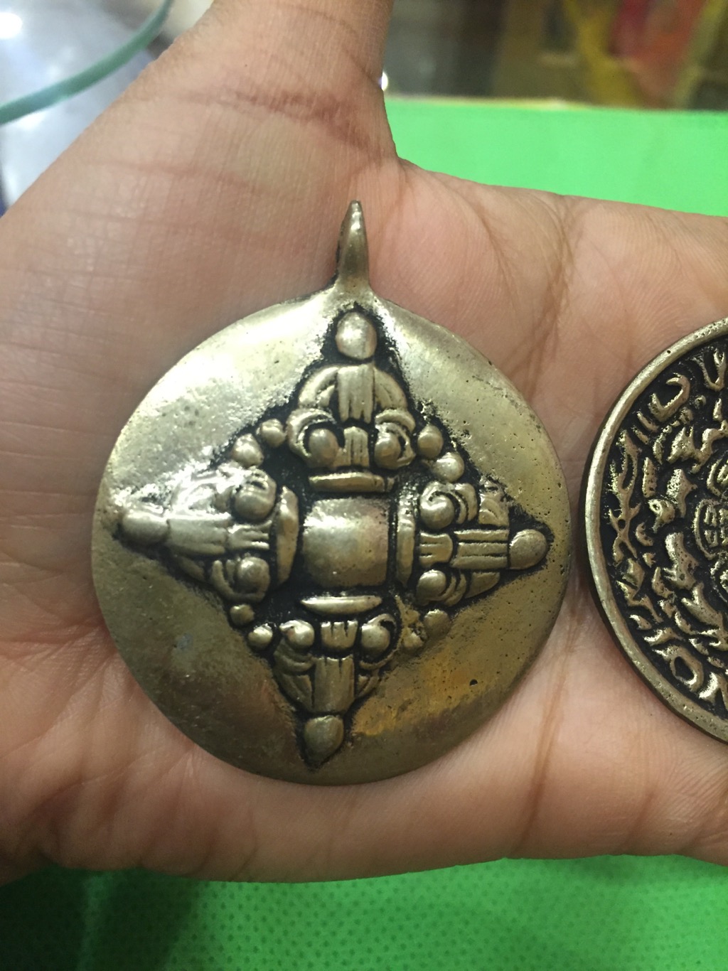 Tibetan Buddhism Handmade Melong /Mirror