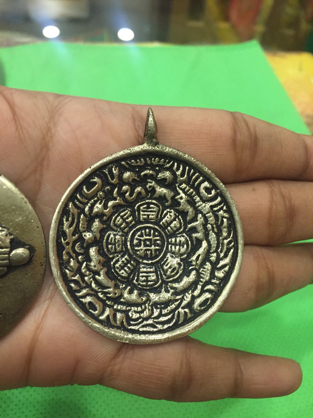 Tibetan Buddhism Handmade Melong /Mirror