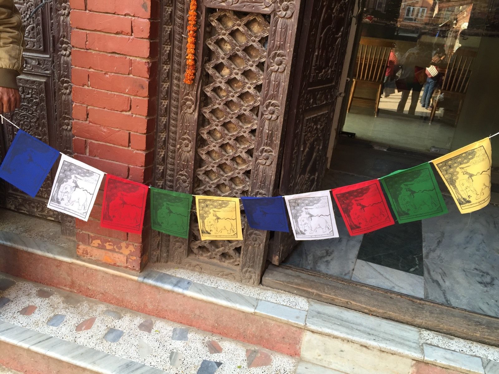 Tibetan Buddhism Four Friend Prayer Flags