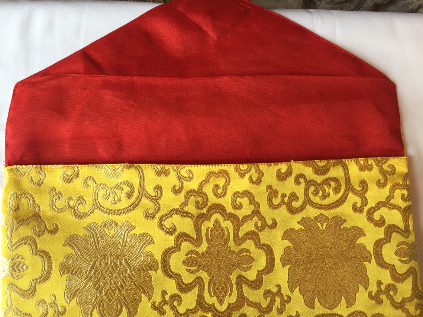 Tibetan A/4 Size Yellow Book Cover / Text Cover