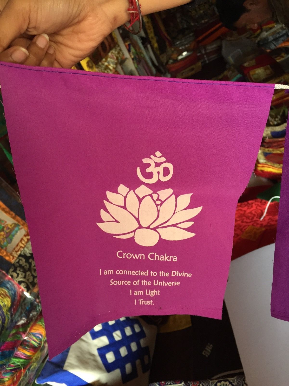 Tibetan Buddhism 7 Chakras Prayer Flags