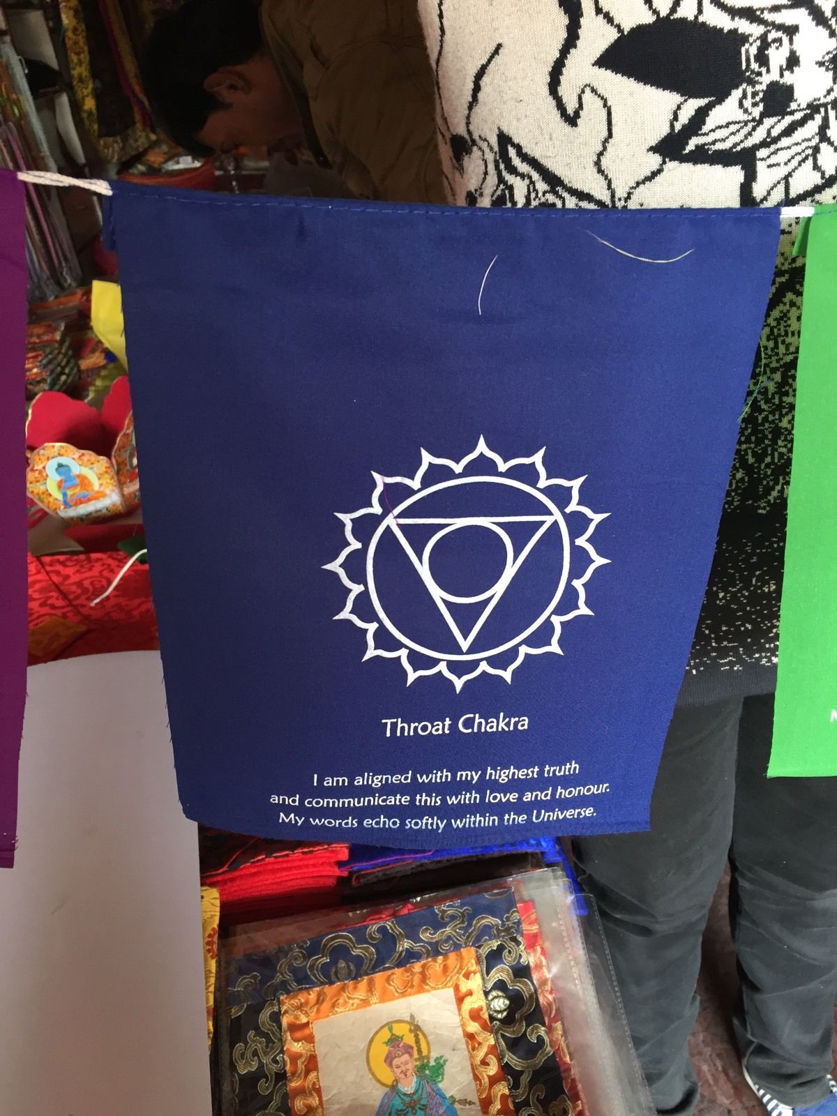 Tibetan Buddhism 7 Chakras Prayer Flags