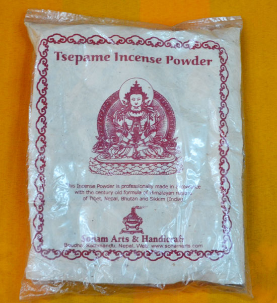 Tibetan Tsepame Incense Powder / Sang
